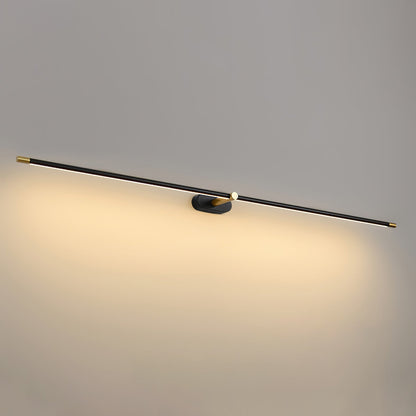Minimalist Linear Rechargeable Wall Lamp | Touch Sensor, USB Charging & Ideal for Bathrooms and Dressing Rooms