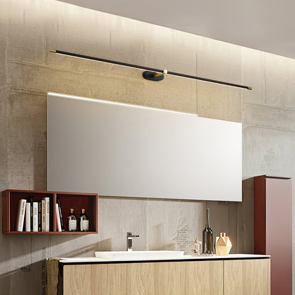 Minimalist Linear Rechargeable Wall Lamp | Touch Sensor, USB Charging & Ideal for Bathrooms and Dressing Rooms