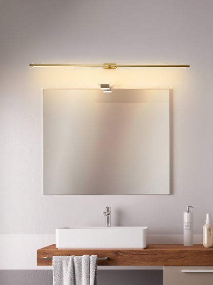 Minimalist Linear Rechargeable Wall Lamp | Touch Sensor, USB Charging & Ideal for Bathrooms and Dressing Rooms