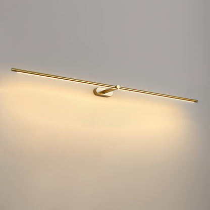 Minimalist Linear Rechargeable Wall Lamp | Touch Sensor, USB Charging & Ideal for Bathrooms and Dressing Rooms