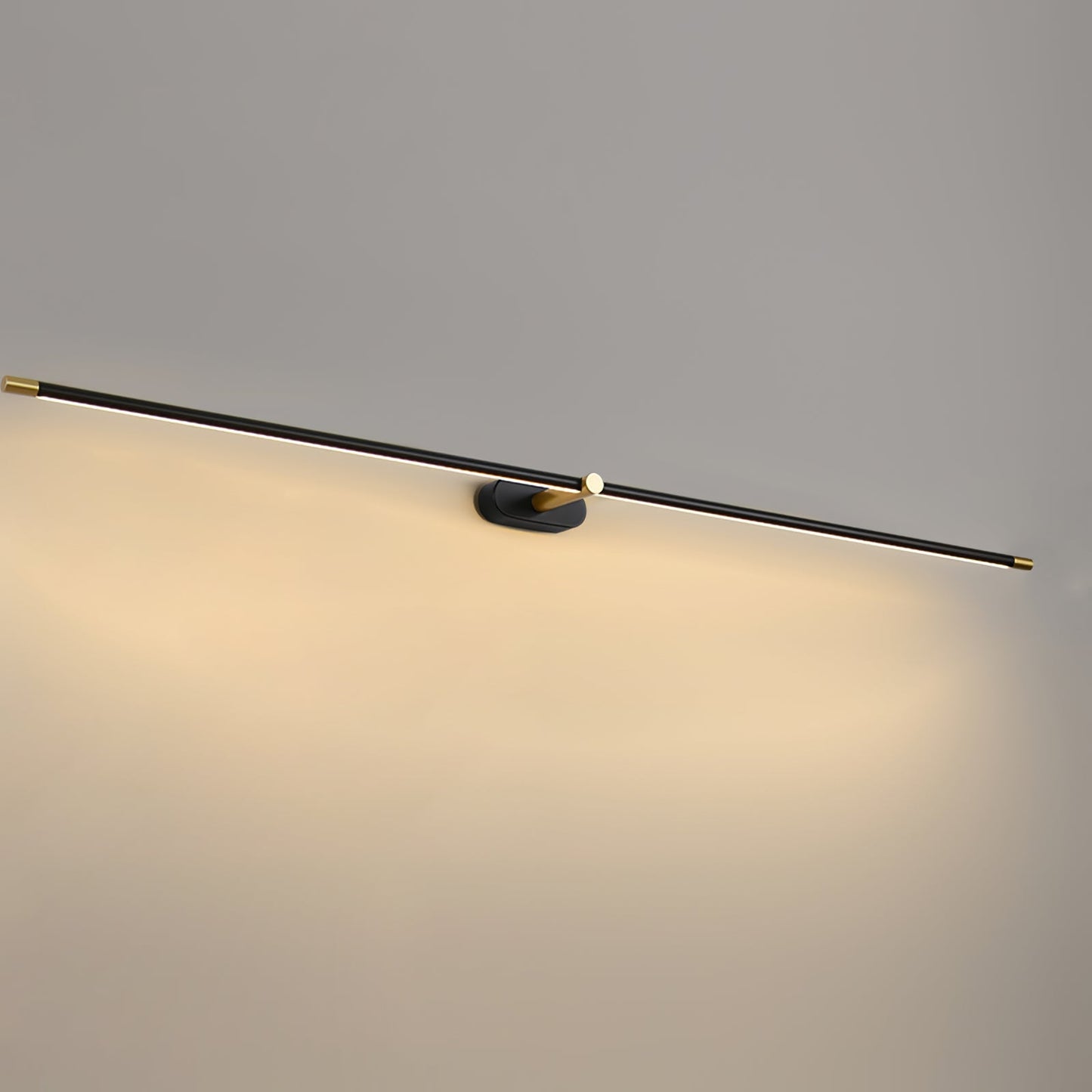 Minimalist Linear Rechargeable Wall Lamp | Touch Sensor, USB Charging & Ideal for Bathrooms and Dressing Rooms