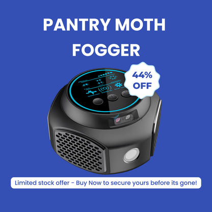 Pantry Moth Fogger | Full-Room Treatment Kills Moths, Larvae & Eggs – Fast-Acting Formula for Kitchens, Pantries & Food Storage Areas