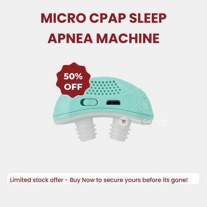 Micro CPAP Sleep Apnea Machine For Travel & Anti Snoring - CPAP Alternative