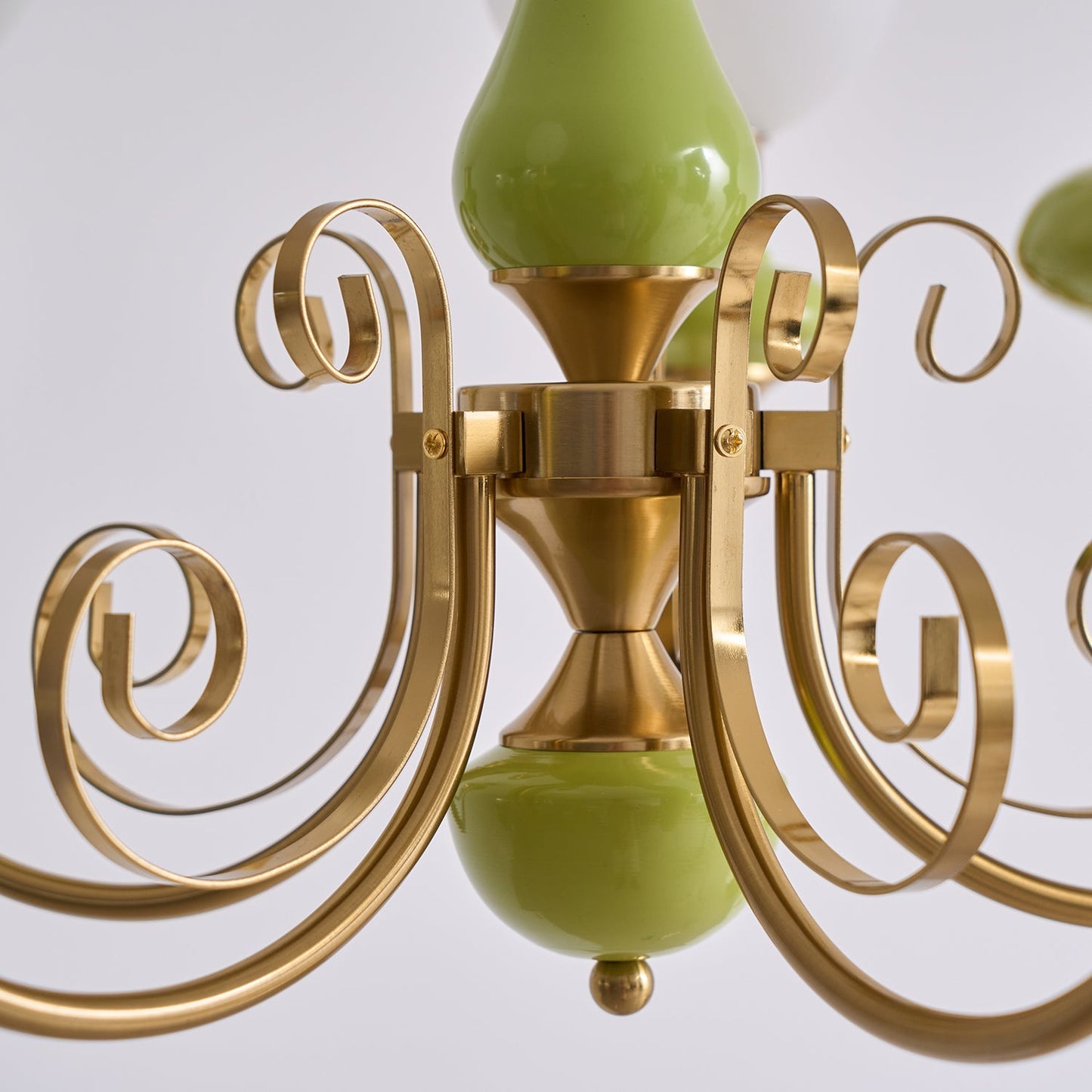 LED Onyx Chandelier Light Fixture - Modern Hanging Pendant for Dining Room & Living Room Decor