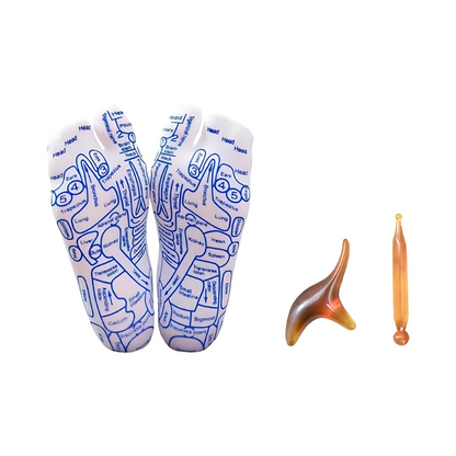 Therapeutic Massage Socks | Acupressure, Breathable Fit & Easy Self-Care for Relaxation and Pain Relief at Home