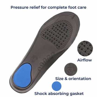 Pronation Support Inserts | Orthopedic Foot Alignment & Arch Relief for Overpronation and Plantar Fasciitis
