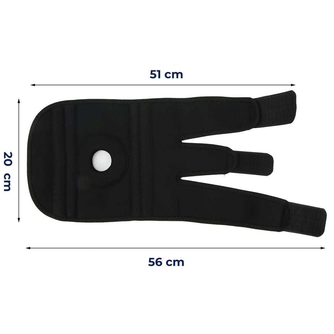 Knee Support with Adjustable Compression | Pain Relief, Injury Recovery & Stability for Arthritis and Sports Activities