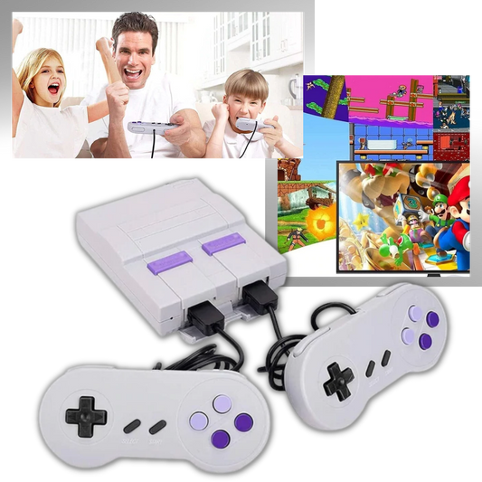 Mini Retro Game Console with 620 Built-in Classic Games for TV - Portable Gaming System for Nostalgic Fun and Family Entertainment