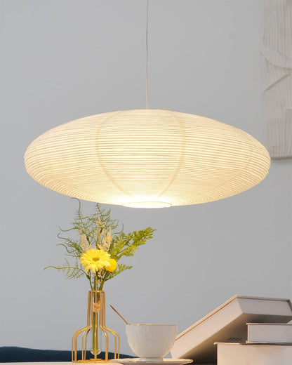 Washi Paper Pendant Light | Handcrafted, Translucent & Ideal for Indoor Spaces