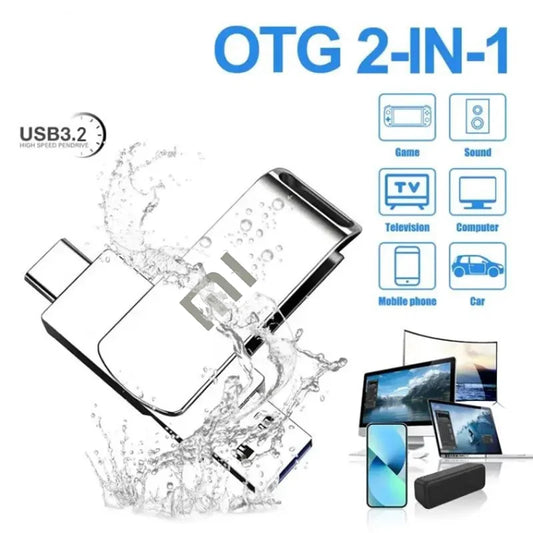 1TB USB 3.0 & 8TB Type-C High-Speed Flash Drive – Maximum Storage Capacity and Speed