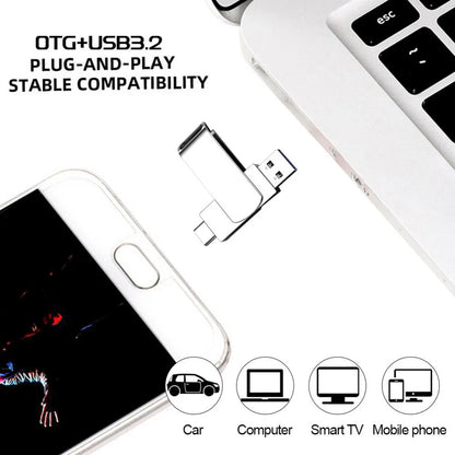 1TB USB 3.0 & 8TB Type-C High-Speed Flash Drive – Maximum Storage Capacity and Speed