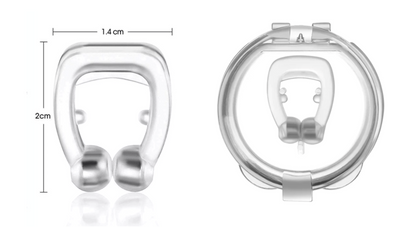 Snore Stopper Magnetic Nose Clips | Hypoallergenic, Comfortable & Effective for Better Sleep Quality