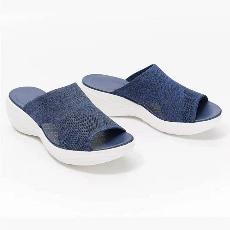 Orthopedic Slippers Women's Sandals for Comfort and Support - Lladies slippers with arch support