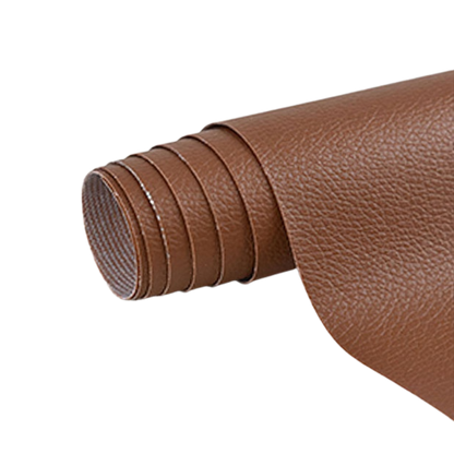 Self-Adhesive Leather Repair Patch for Furniture, Car Seats, and Jackets - Durable, Easy to Use, Black & Brown Options