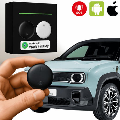 GPS Tracker for Cars | No Subscription, Compatible with Android & iOS for Vehicle Location Tracking
