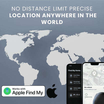 GPS Tracker for Cars | No Subscription, Compatible with Android & iOS for Vehicle Location Tracking