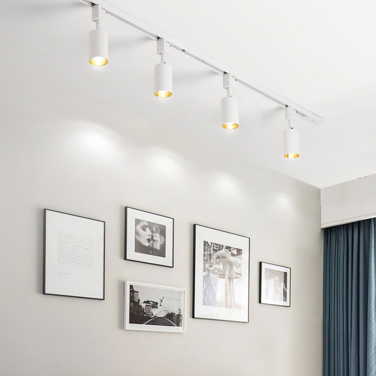 Sleek Cylinder Track Light | Dimmable, 30° Beam Angle & Ideal for Modern Interiors and Accent Lighting