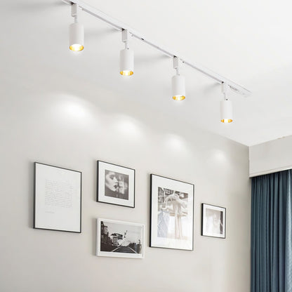 Sleek Cylinder Track Light | Dimmable, 30° Beam Angle & Ideal for Modern Interiors and Accent Lighting