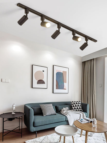 Sleek Cylinder Track Light | Dimmable, 30° Beam Angle & Ideal for Modern Interiors and Accent Lighting