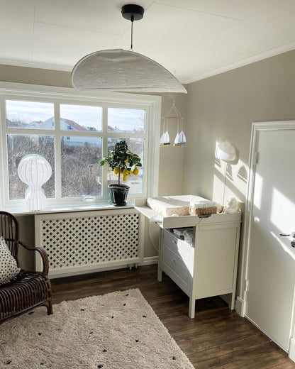 Nordic Silk Cloud Pendant Lamp | Dimmable, Adjustable Height & Ideal for Modern Indoor Decor | Wabi-sabi Style