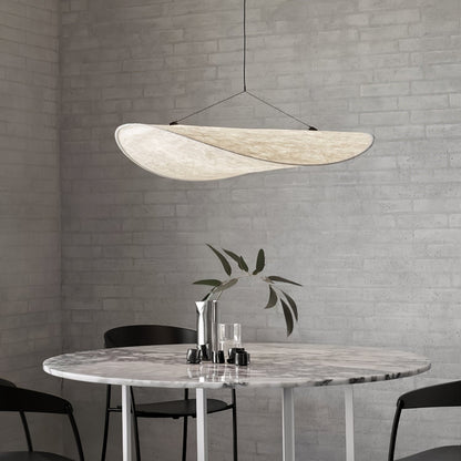 Nordic Silk Cloud Pendant Lamp | Dimmable, Adjustable Height & Ideal for Modern Indoor Decor | Wabi-sabi Style