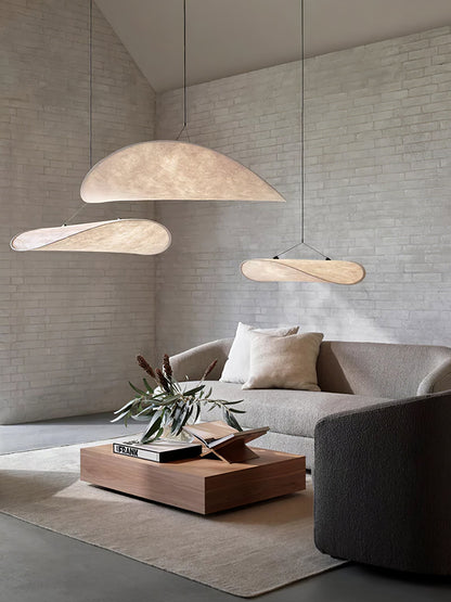 Nordic Silk Cloud Pendant Lamp | Dimmable, Adjustable Height & Ideal for Modern Indoor Decor | Wabi-sabi Style