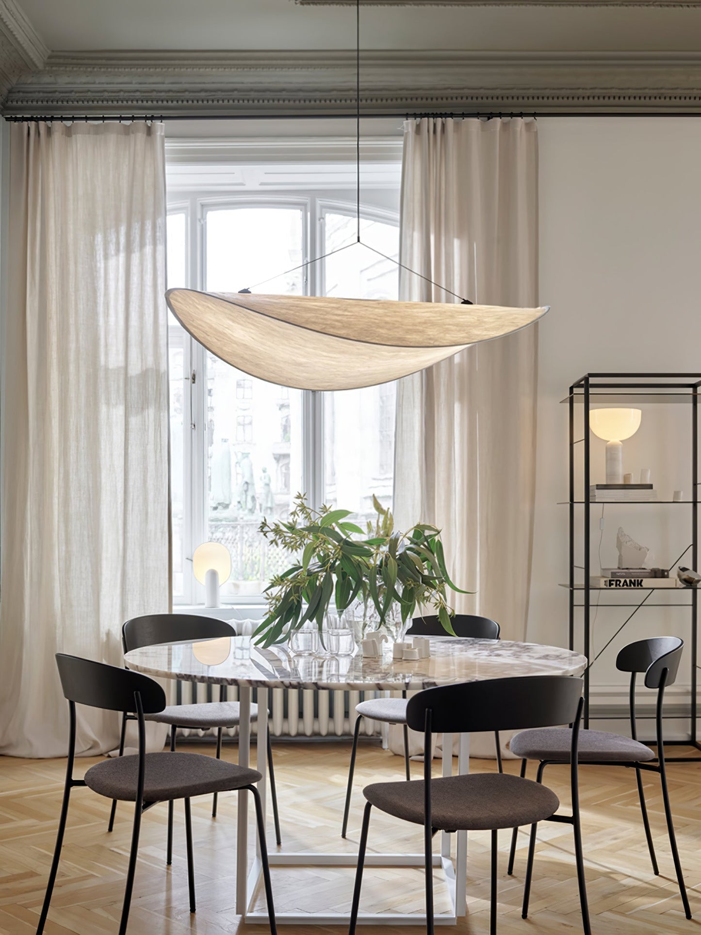 Nordic Silk Cloud Pendant Lamp | Dimmable, Adjustable Height & Ideal for Modern Indoor Decor | Wabi-sabi Style