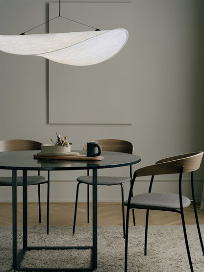 Nordic Silk Cloud Pendant Lamp | Dimmable, Adjustable Height & Ideal for Modern Indoor Decor | Wabi-sabi Style