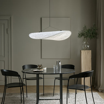 Nordic Silk Cloud Pendant Lamp | Dimmable, Adjustable Height & Ideal for Modern Indoor Decor | Wabi-sabi Style