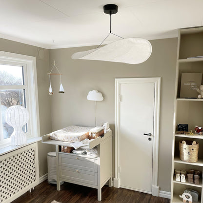 Nordic Silk Cloud Pendant Lamp | Dimmable, Adjustable Height & Ideal for Modern Indoor Decor | Wabi-sabi Style