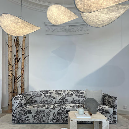 Nordic Silk Cloud Pendant Lamp | Dimmable, Adjustable Height & Ideal for Modern Indoor Decor | Wabi-sabi Style