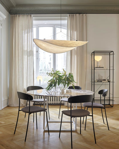 Nordic Silk Cloud Pendant Lamp | Dimmable, Adjustable Height & Ideal for Modern Indoor Decor | Wabi-sabi Style