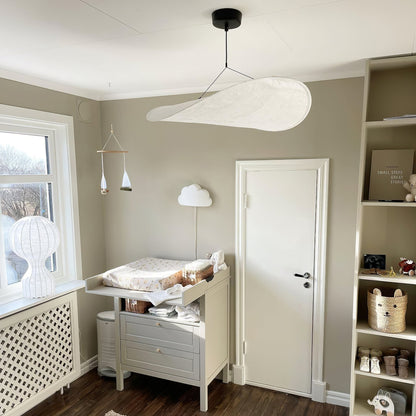 Nordic Silk Cloud Pendant Lamp | Dimmable, Adjustable Height & Ideal for Modern Indoor Decor | Wabi-sabi Style