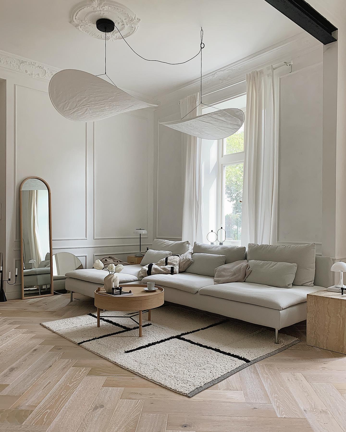 Nordic Silk Cloud Pendant Lamp | Dimmable, Adjustable Height & Ideal for Modern Indoor Decor | Wabi-sabi Style