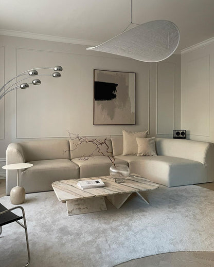 Nordic Silk Cloud Pendant Lamp | Dimmable, Adjustable Height & Ideal for Modern Indoor Decor | Wabi-sabi Style