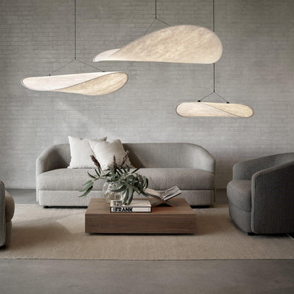 Nordic Silk Cloud Pendant Lamp | Dimmable, Adjustable Height & Ideal for Modern Indoor Decor | Wabi-sabi Style