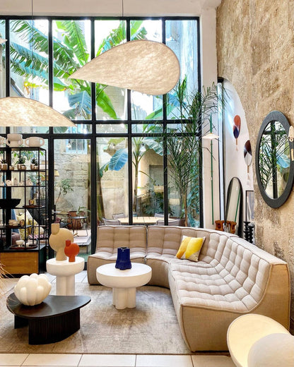 Nordic Silk Cloud Pendant Lamp | Dimmable, Adjustable Height & Ideal for Modern Indoor Decor | Wabi-sabi Style