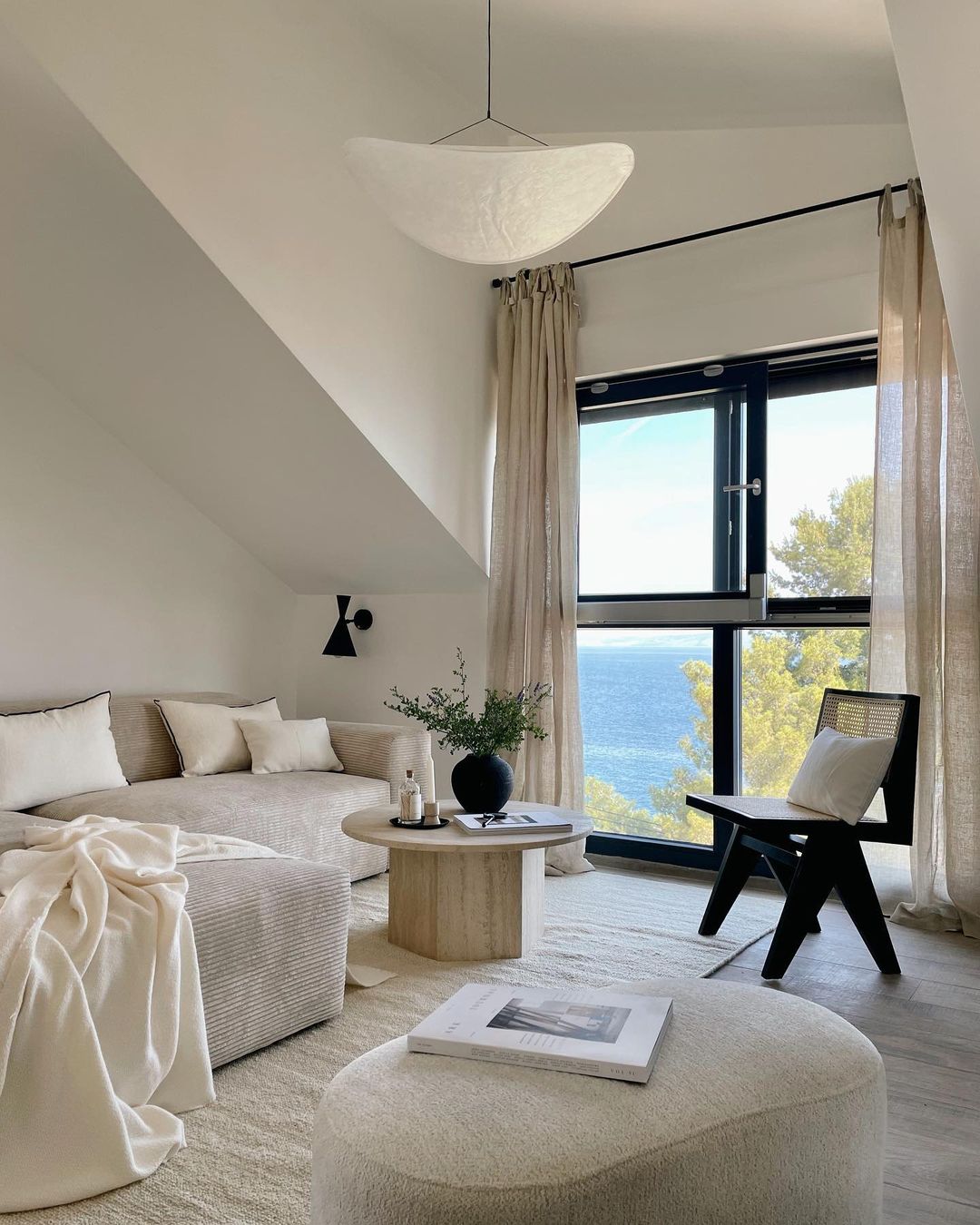 Nordic Silk Cloud Pendant Lamp | Dimmable, Adjustable Height & Ideal for Modern Indoor Decor | Wabi-sabi Style