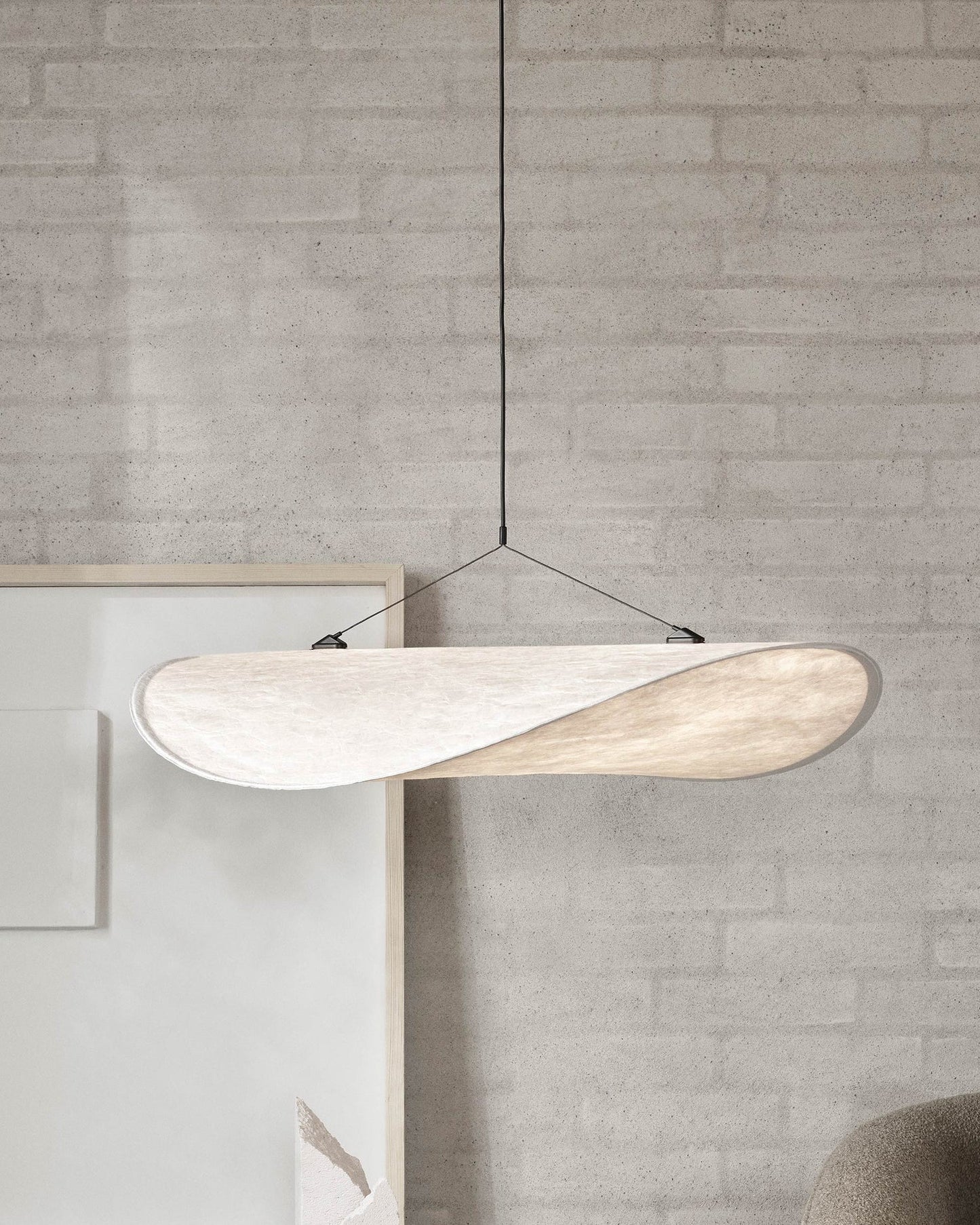 Nordic Silk Cloud Pendant Lamp | Dimmable, Adjustable Height & Ideal for Modern Indoor Decor | Wabi-sabi Style