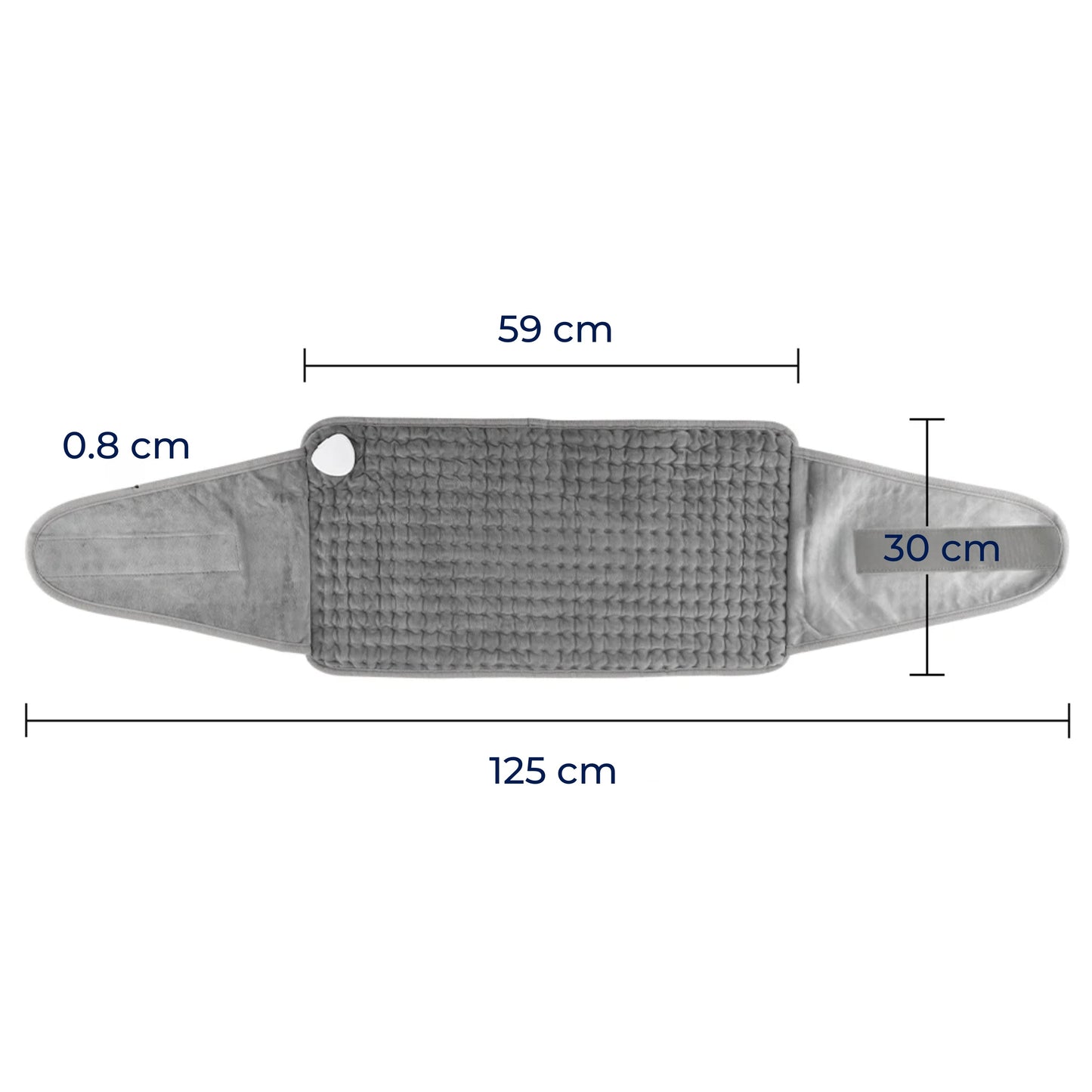 Heating Pad for Back – Portable Adjustable Heat Pad for Muscle & Joint Pain Relief