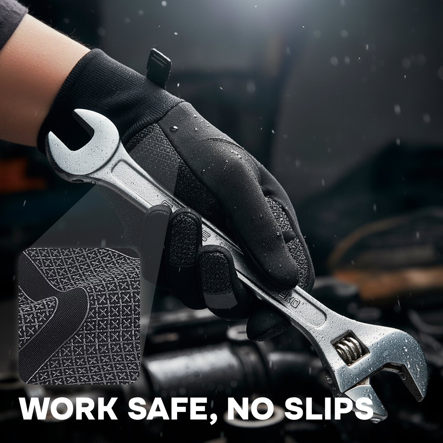 Thermal Waterproof Work Gloves – Durable Non-Slip Winter Gloves with Touchscreen for Outdoor Work