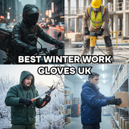 Thermal Waterproof Work Gloves – Durable Non-Slip Winter Gloves with Touchscreen for Outdoor Work