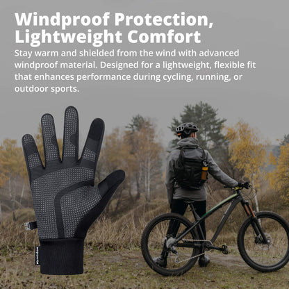 Thermal Winter Cycling Gloves | Waterproof, Windproof & Touchscreen Warm Running Gloves for Men & Women