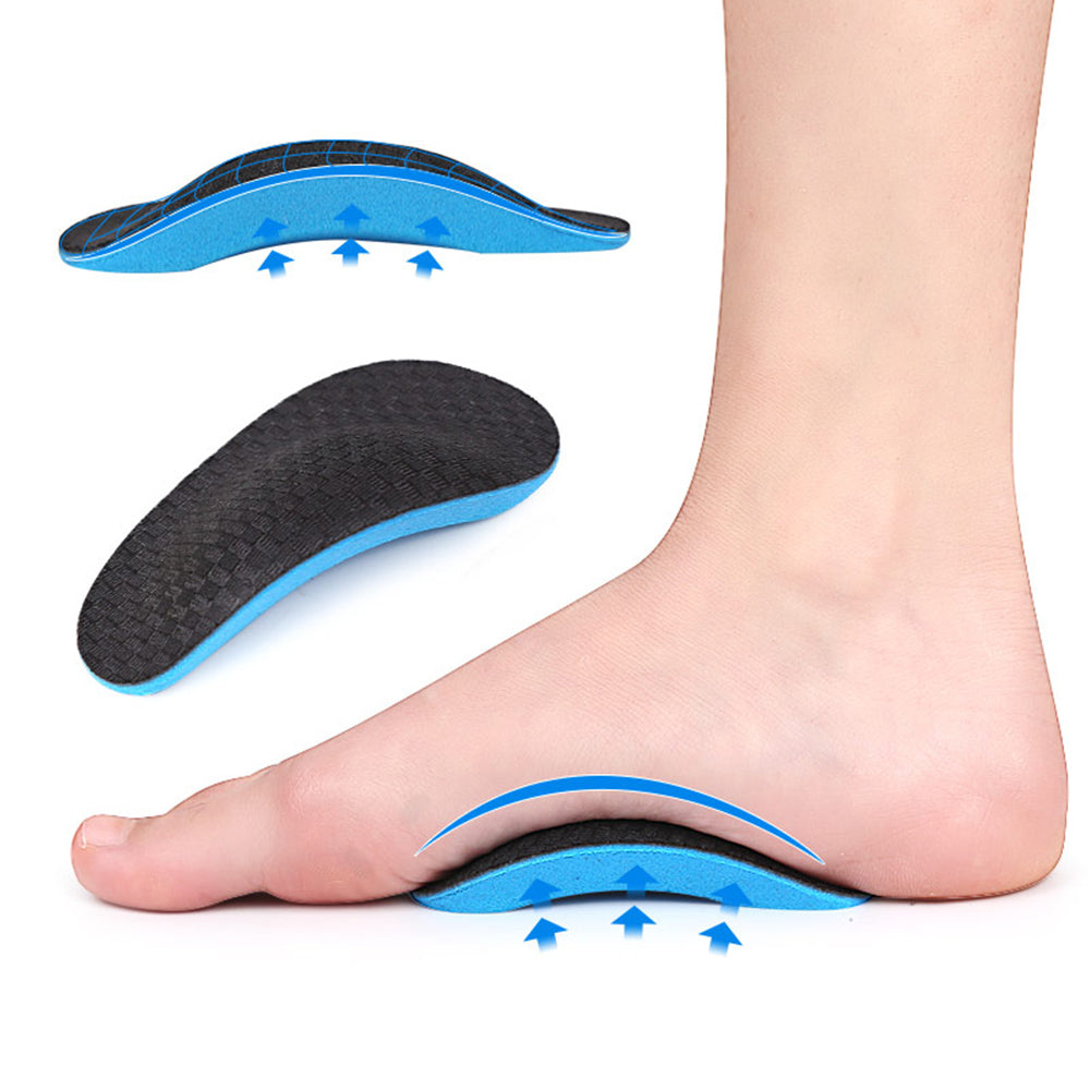 Foot Arch Support for flat feet | Flat foot arch support inserts with Shock-Absorbing | Relief Plantar Fasciitis & Flat Feet Insoles