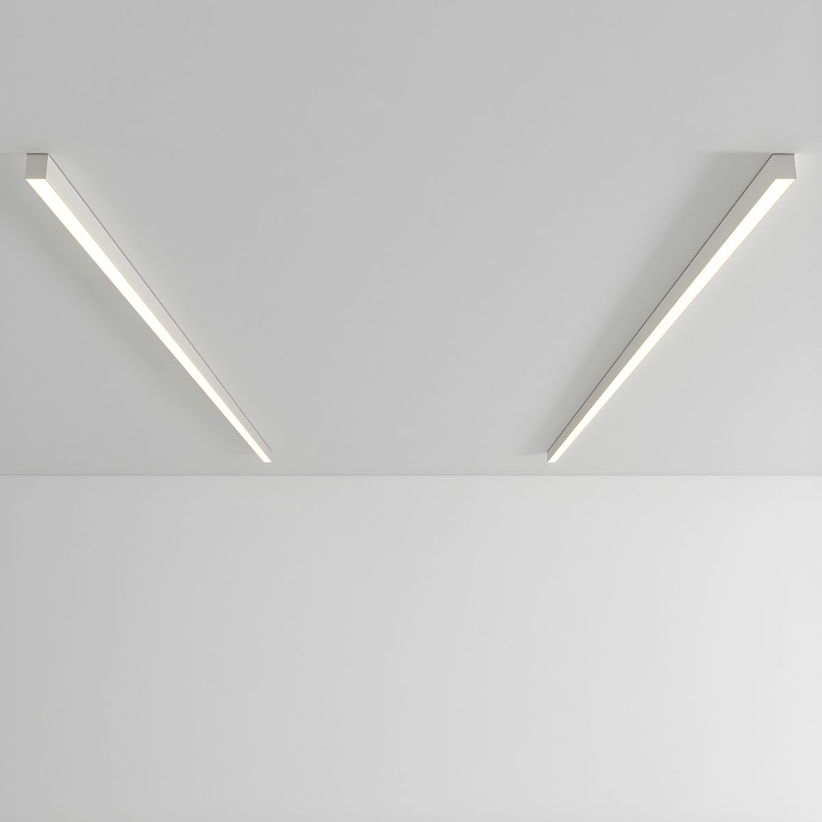 Ultra Slim Linear LED Ceiling Light Fixture for Modern Home Decor & Kitchen Lighting