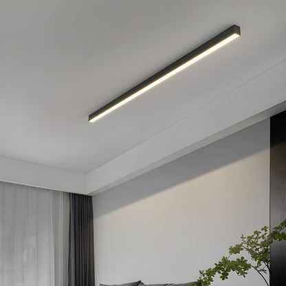 Ultra Slim Linear LED Ceiling Light Fixture for Modern Home Decor & Kitchen Lighting