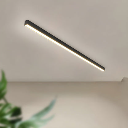 Ultra Slim Linear LED Ceiling Light Fixture for Modern Home Decor & Kitchen Lighting