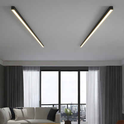 Ultra Slim Linear LED Ceiling Light Fixture for Modern Home Decor & Kitchen Lighting