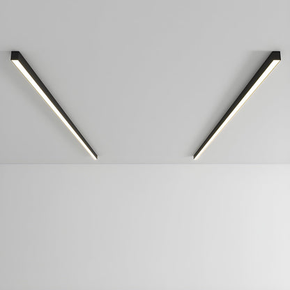 Ultra Slim Linear LED Ceiling Light Fixture for Modern Home Decor & Kitchen Lighting