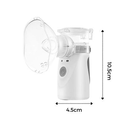 Ultrasonic Portable Nebuliser Machine| Lightweight, Dual Power Supply & Ideal for Children and Adults with Breathing Difficulties